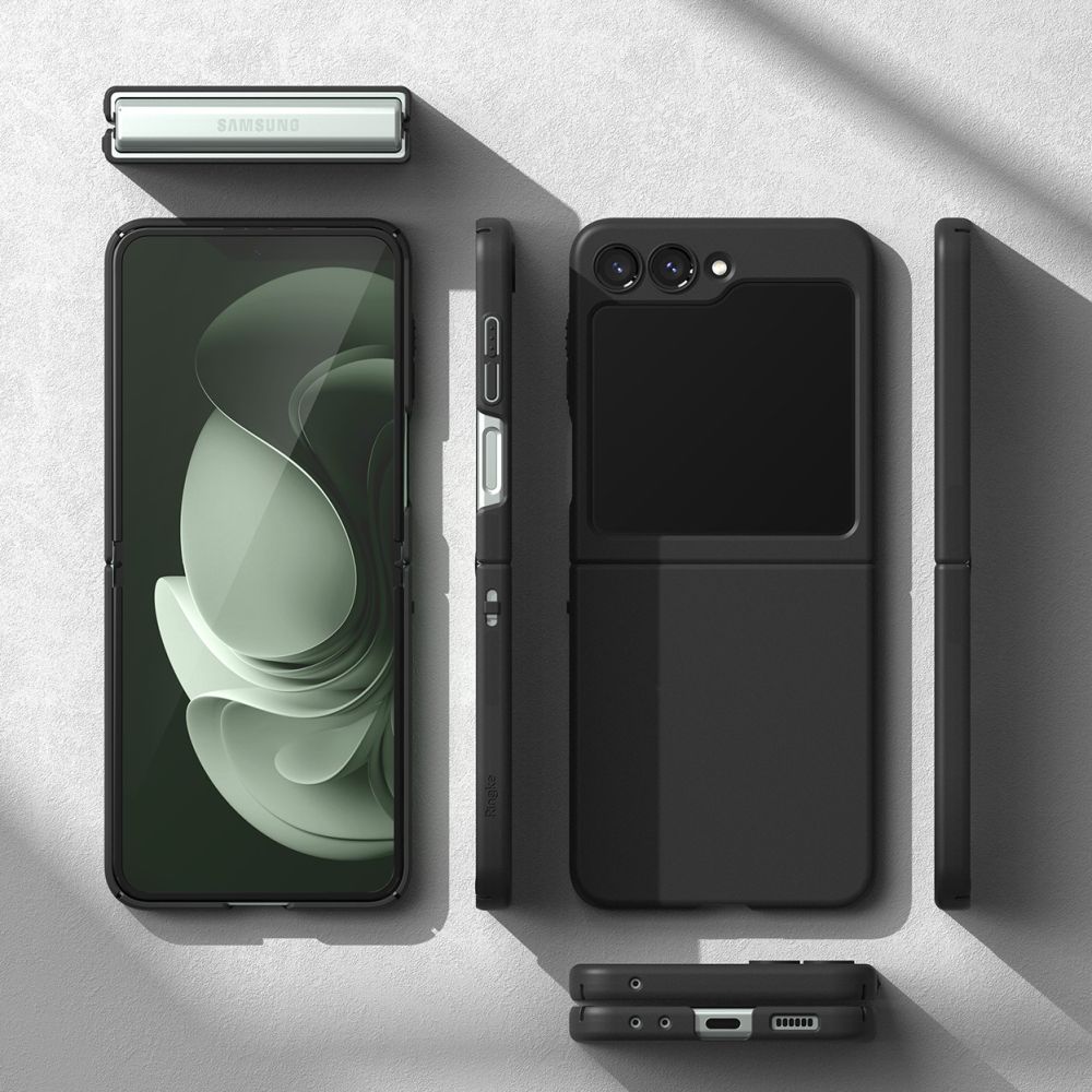 Pokrowiec Ringke Slim czarne SAMSUNG Galaxy Z Flip 5 5G / 7