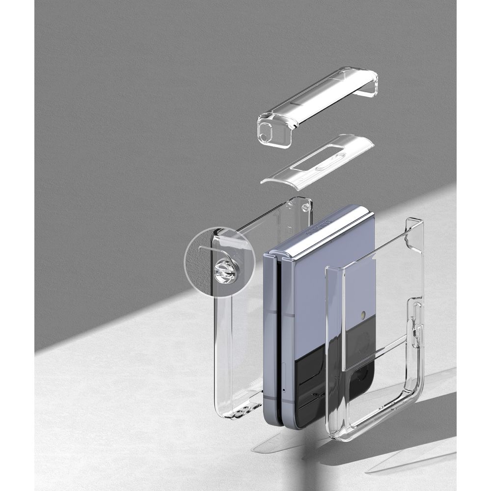 Pokrowiec Ringke Slim Hinge przeroczyste SAMSUNG Galaxy Z Flip 4 / 12