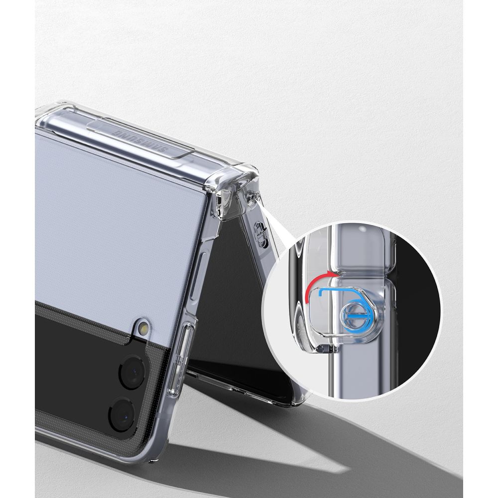 Pokrowiec Ringke Slim Hinge przeroczyste SAMSUNG Galaxy Z Flip 4 / 7