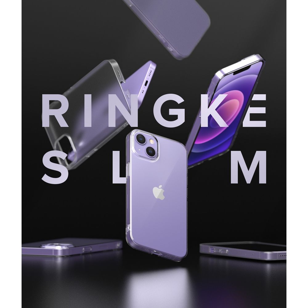 Pokrowiec Ringke Slim Matte przeroczyste APPLE iPhone 13 / 8