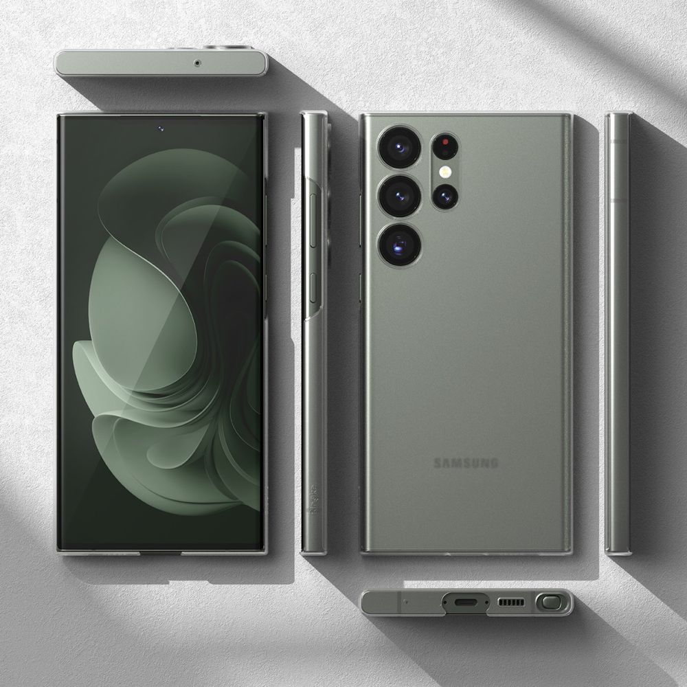 Pokrowiec Ringke Slim Matte przeroczyste SAMSUNG Galaxy S23 Ultra / 8