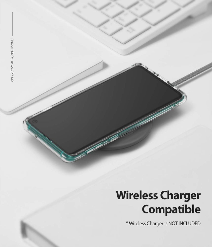 Pokrowiec etui Ringke Fusion Crystal View SAMSUNG Galaxy S10 / 3