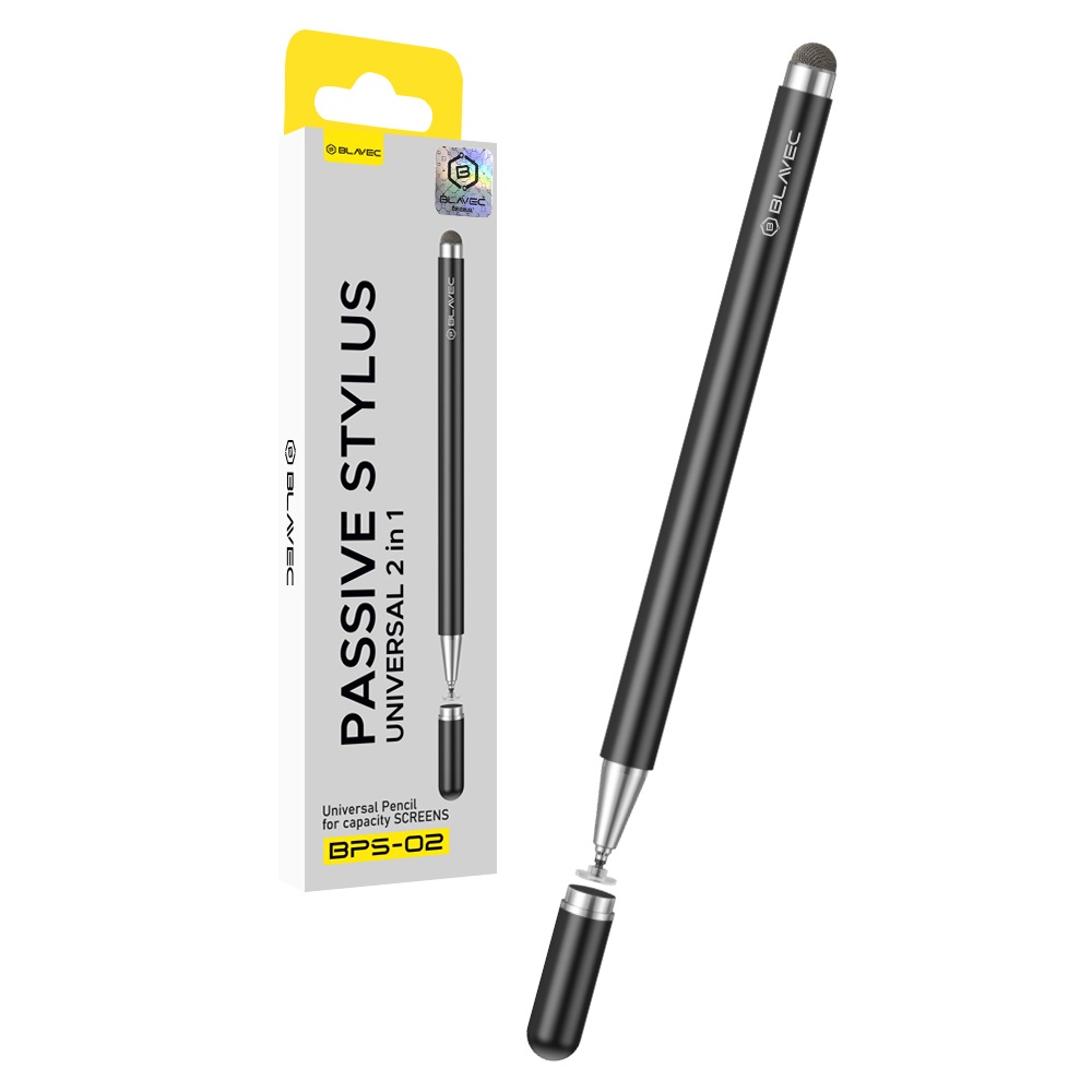Rysik Pasywny 2w1 Blavec BPS-02 USB-C czarny MOTOROLA Moto E20 Rysik Pasywny 2w1 Blavec BPS-02 USB-C czarny MOTOROLA Moto E20