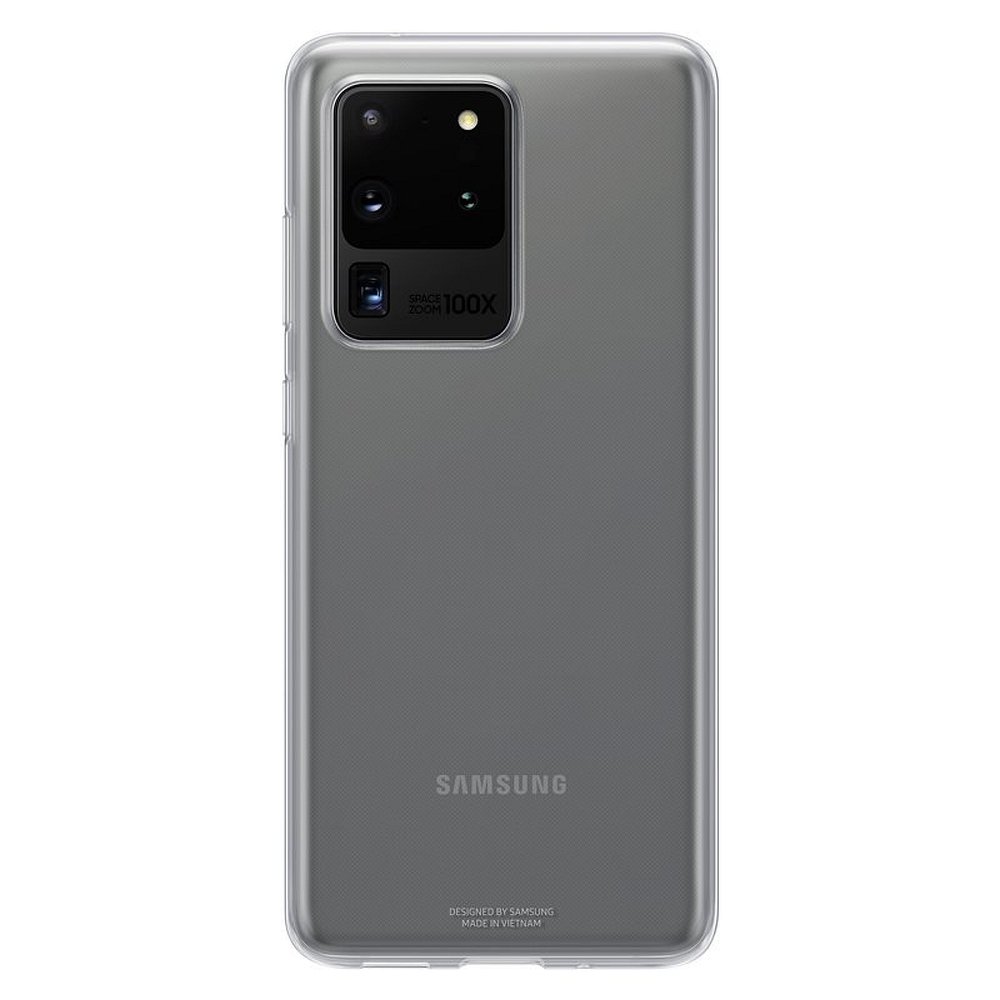 Pokrowiec etui oryginalne Clear Cover EF-QG988TTEGEU przeroczyste SAMSUNG Galaxy S20 Ultra
