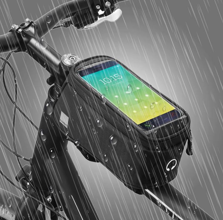 Uchwyt rowerowy Sakwa na ram Roswheel Sahoo 12496 L 5,5 czarna HTC One A9s / 5