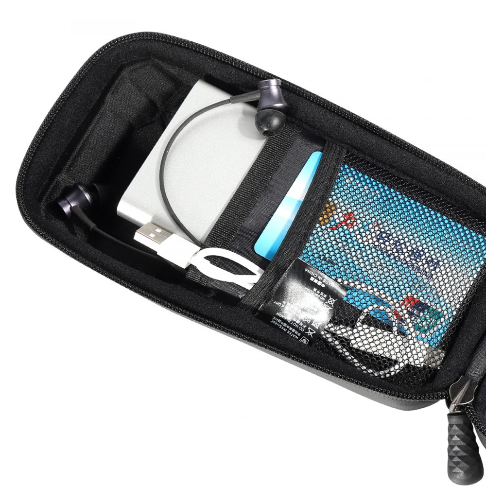Uchwyt rowerowy sakwa na kierownic Tech-Protect XT3S czarna HTC Desire 630 / 6