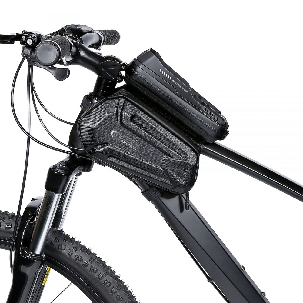 Uchwyt rowerowy sakwa na ram Tech-Protect XT6 czarna MOTOROLA Moto X5 / 2
