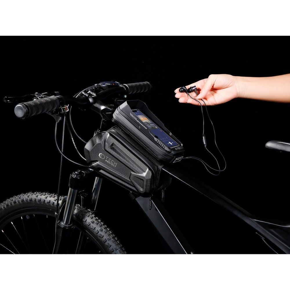 Uchwyt rowerowy sakwa na ram Tech-Protect XT6 czarna Google Pixel 2 XL / 8