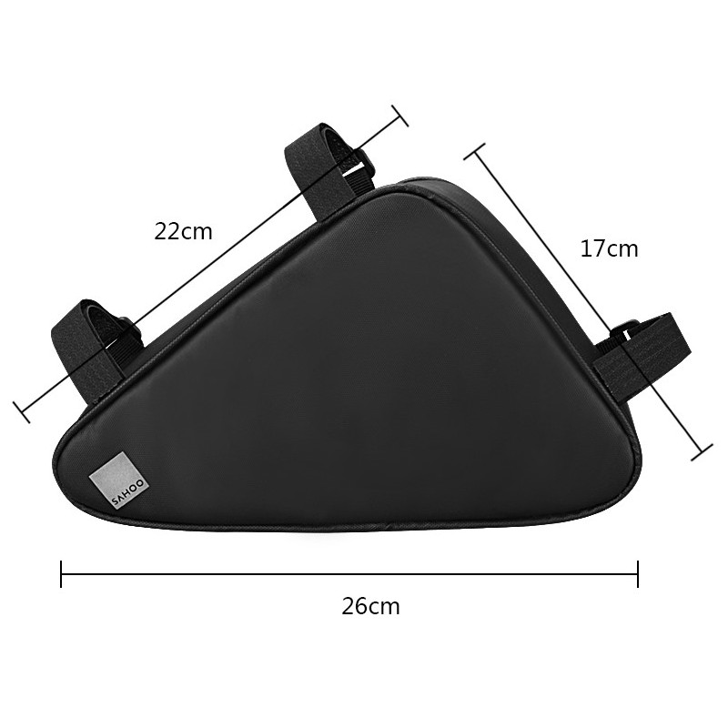 Uchwyt rowerowy Torba pod ram Roswheel Sahoo 122065 czarna Xiaomi Redmi Note 12 Explorer / 2