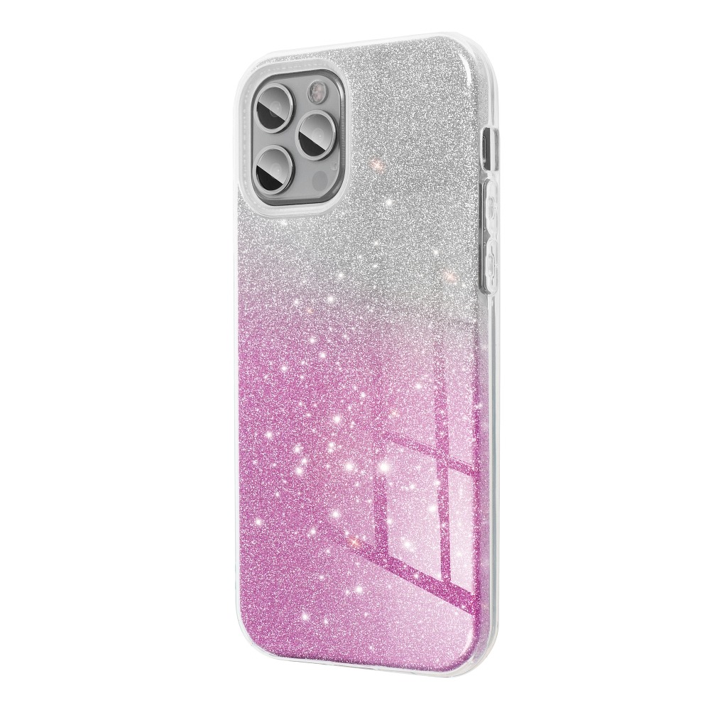 Pokrowiec etui z brokatem Bling Ombre rowe SAMSUNG Galaxy A04