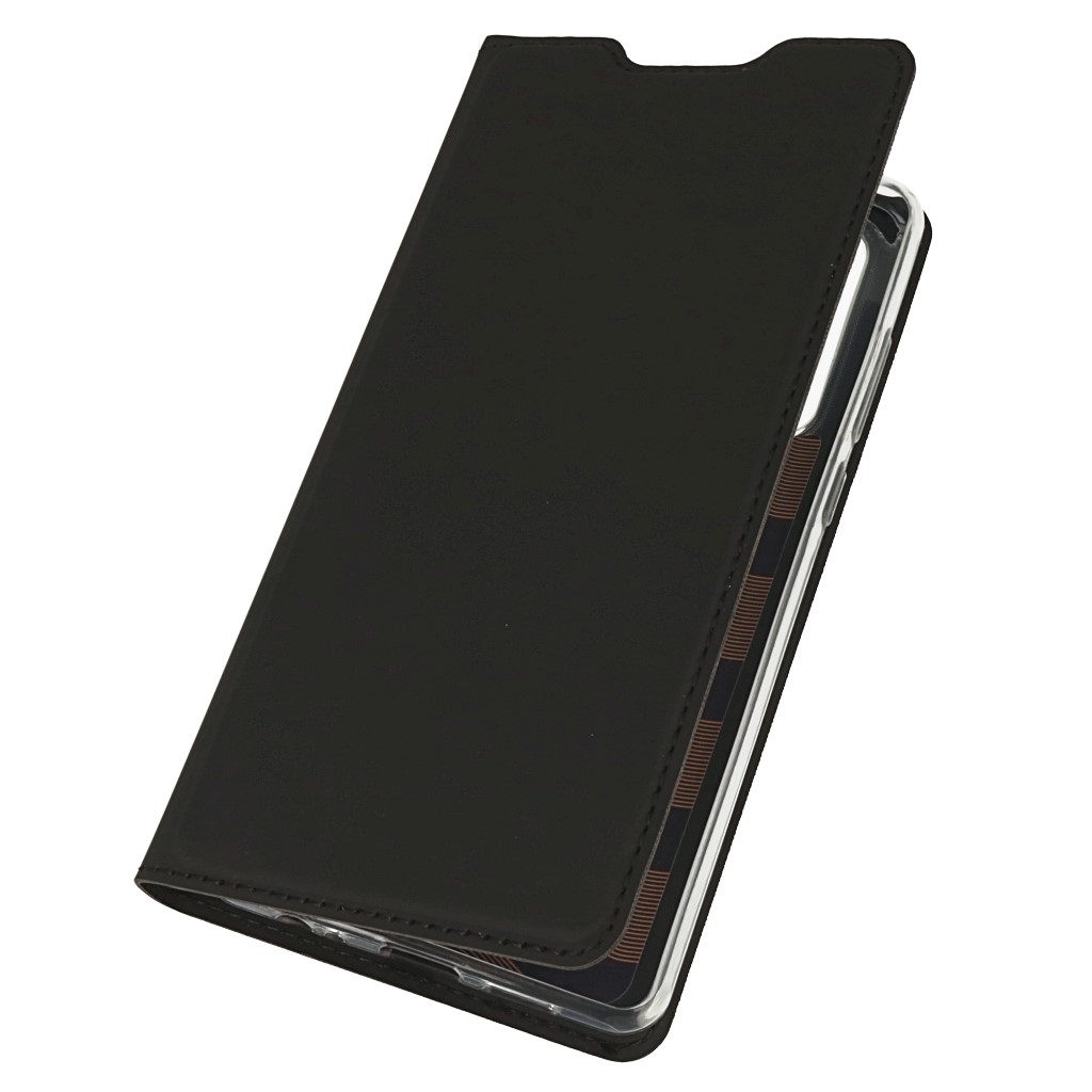 Pokrowiec etui book z podstawk DuxDucis SkinPro czarne SAMSUNG Galaxy A14 4G
