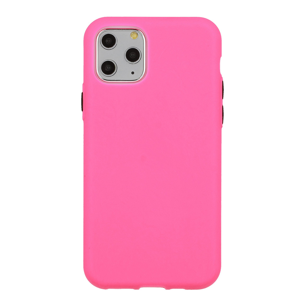 Pokrowiec etui silikonowe Solid Case r�owe SAMSUNG Galaxy A20s