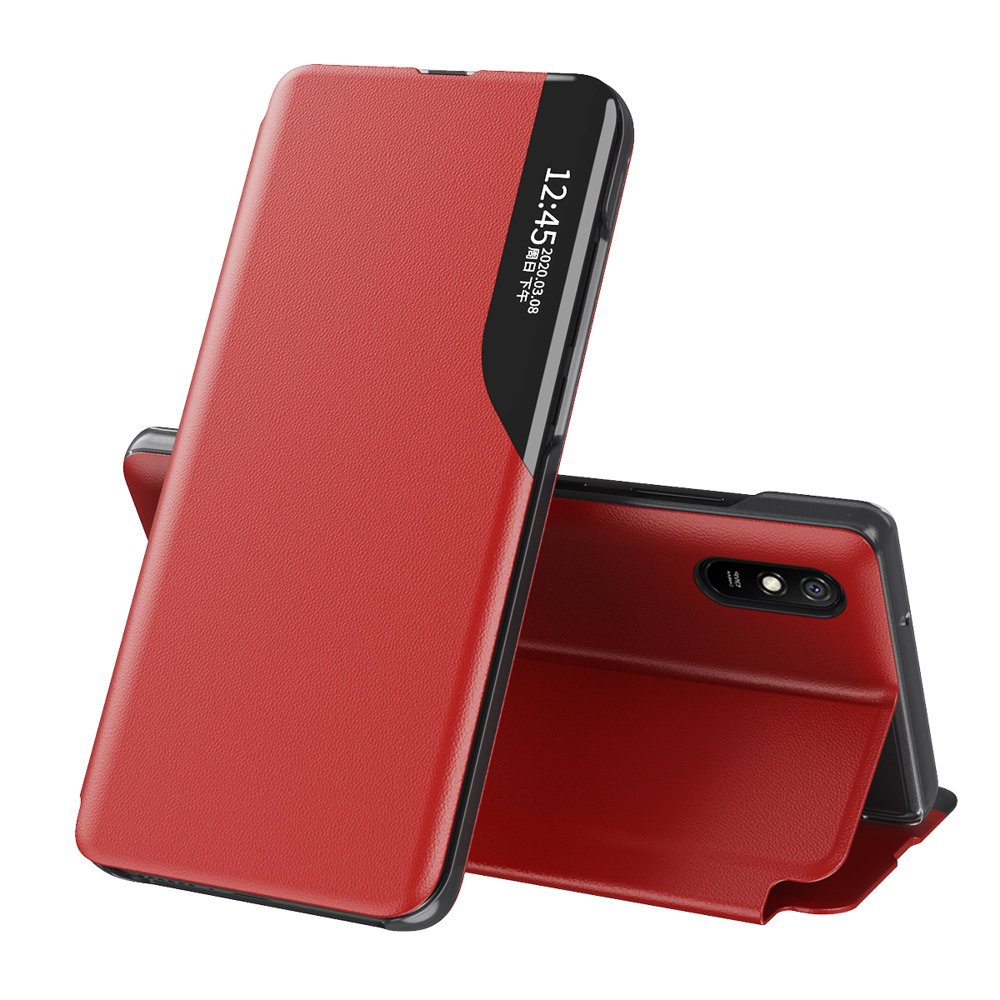 Pokrowiec etui Eco Leather View Case czerwone SAMSUNG Galaxy A32 5G