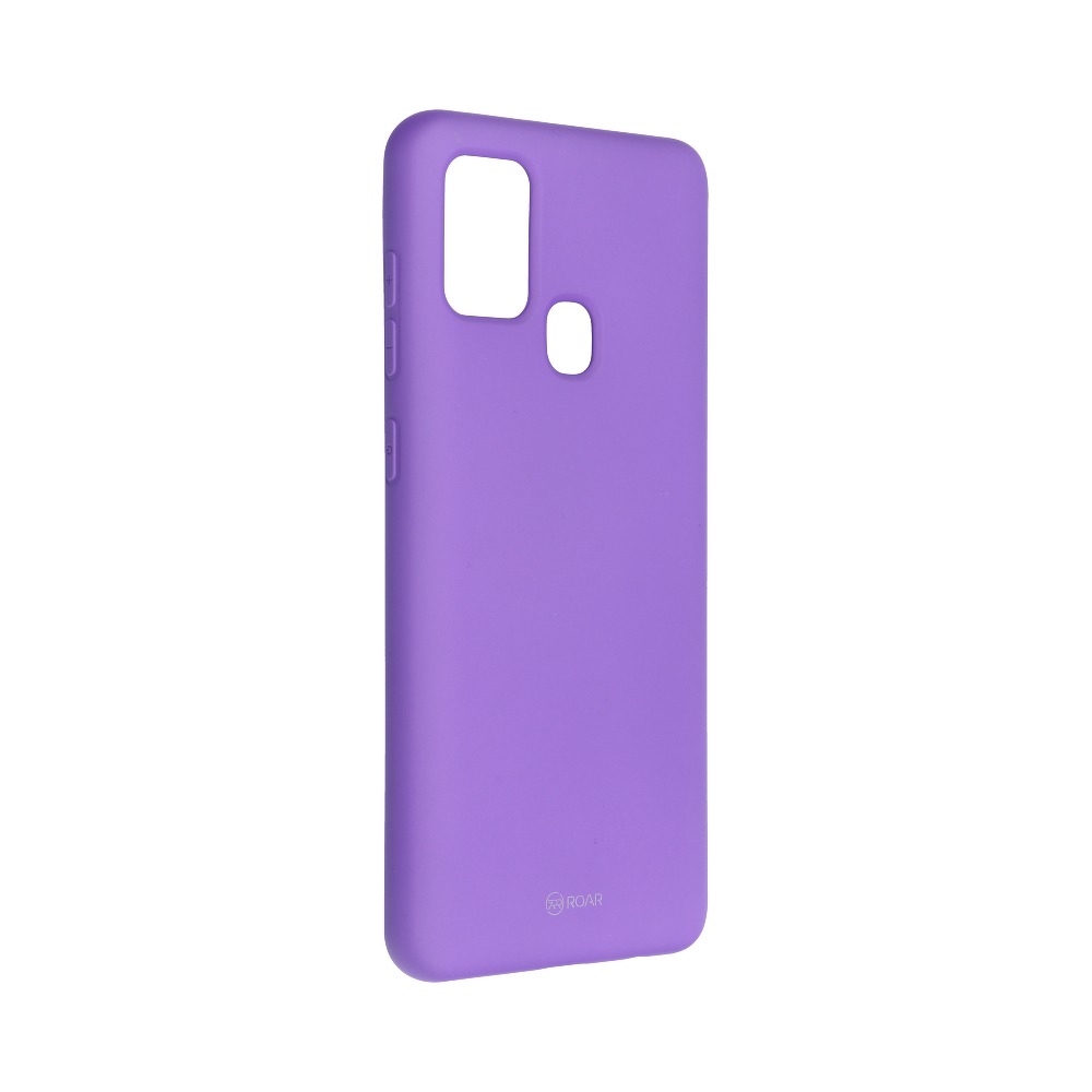 Pokrowiec etui silikonowe Roar Colorful Jelly Case fioletowe SAMSUNG Galaxy A52