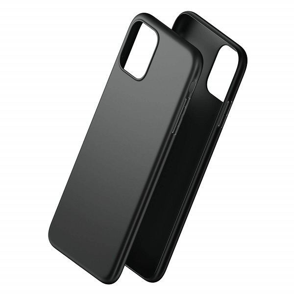 Pokrowiec Nakładka z matowego silikonu 3MK Matt czarna SAMSUNG Galaxy A70
