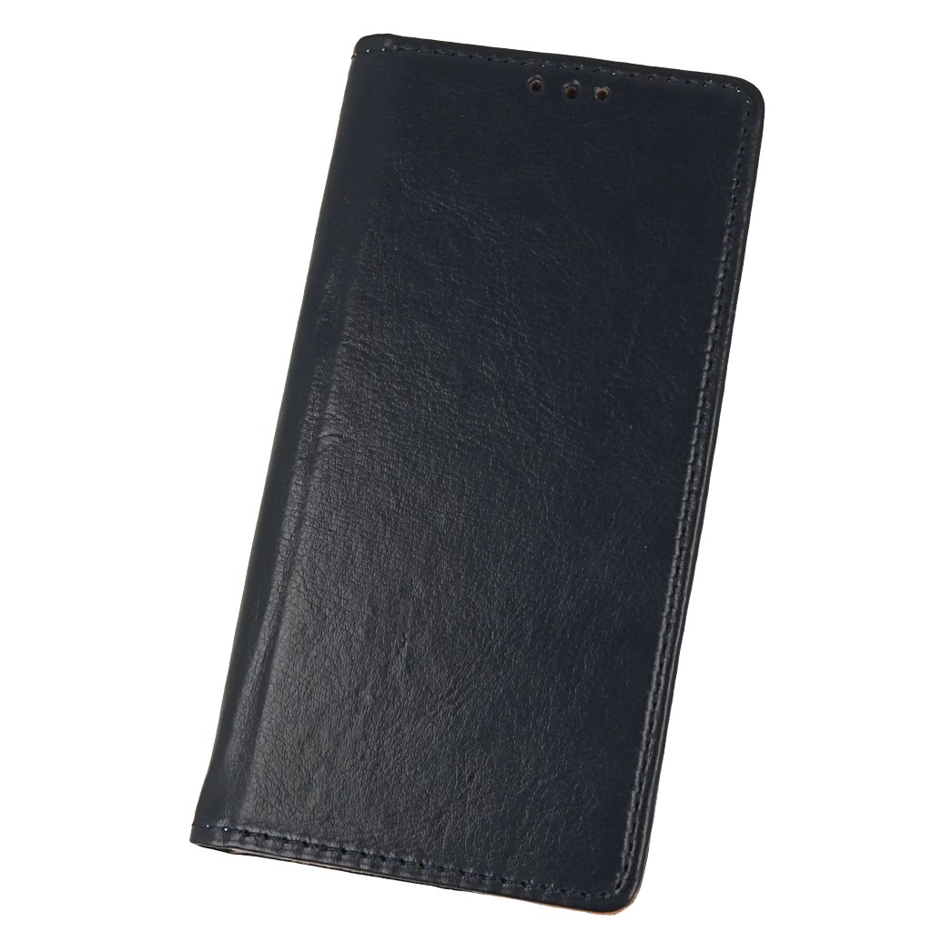 Pokrowiec etui skrzane Flexi Book Special granatowe SAMSUNG Galaxy Note 10