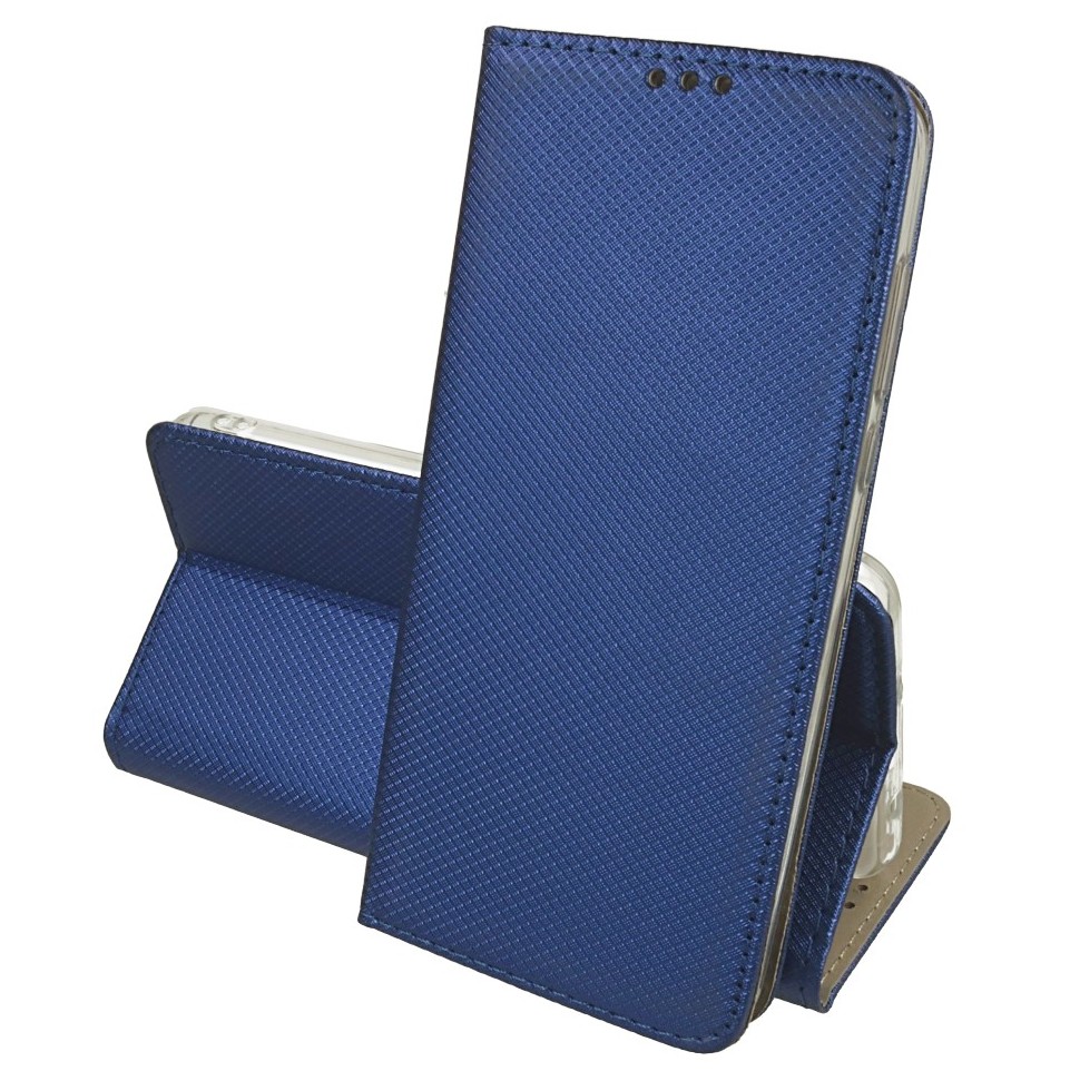 Pokrowiec etui z klapk Magnet Book granatowe SAMSUNG Galaxy Note 10 Lite