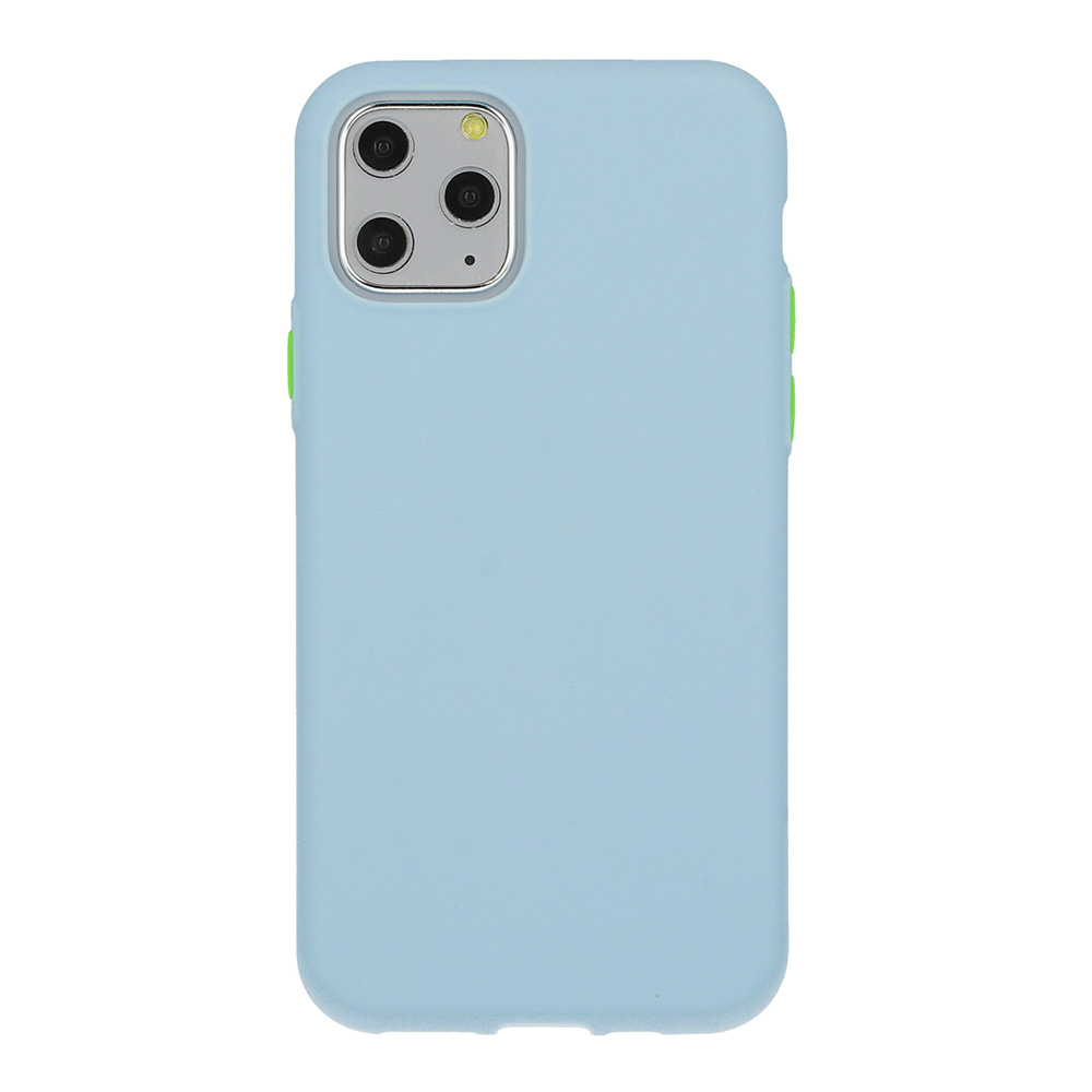 Pokrowiec etui silikonowe Solid Case niebieskie SAMSUNG Galaxy S21+