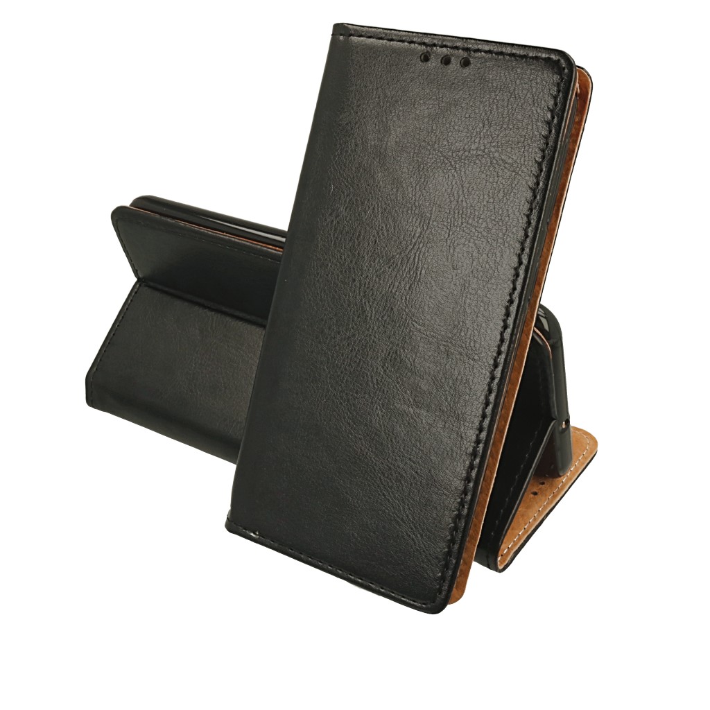 Pokrowiec etui skórzane Flexi Book Special czarne SAMSUNG Galaxy S23 Plus