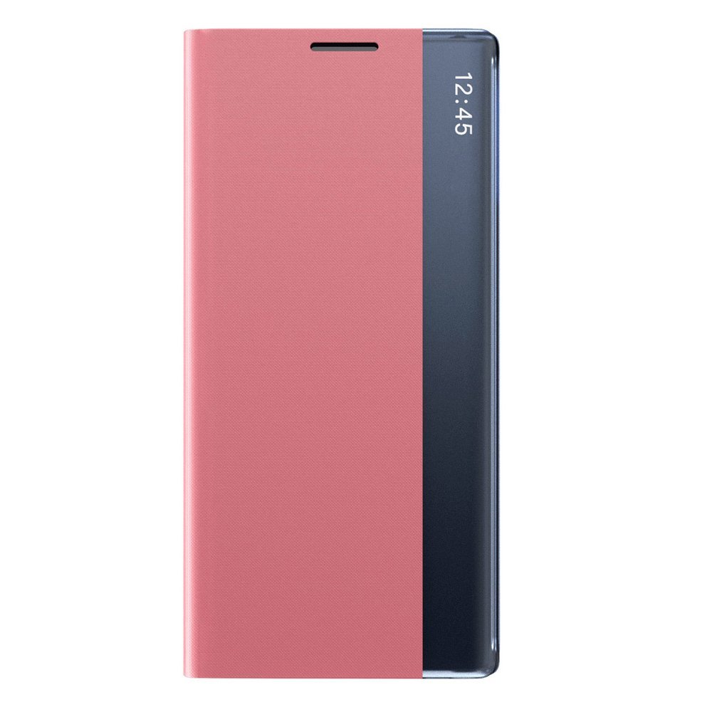 Pokrowiec etui z klapką New Sleep Case różowe SAMSUNG Galaxy S23 Plus