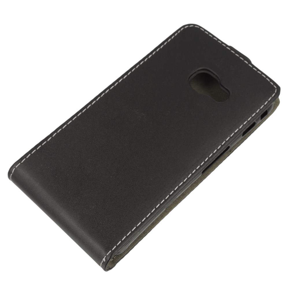 Pokrowiec z klapk na magnes Prestige Slim Flexi czarny SAMSUNG Galaxy Xcover 4s / 5