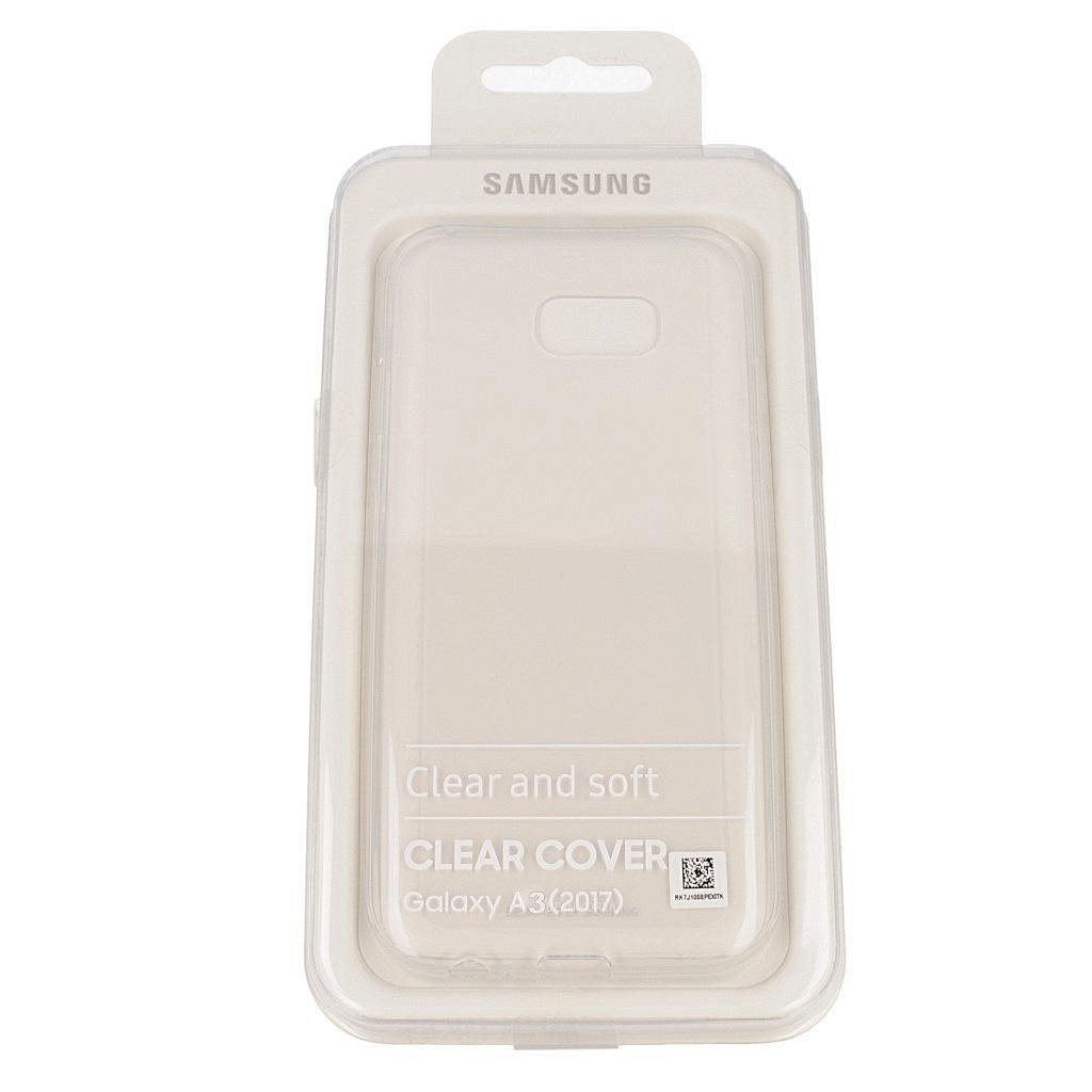 Pokrowiec etui oryginalne Clear Cover przeroczyste SAMSUNG Galaxy A3 (2017) / 9