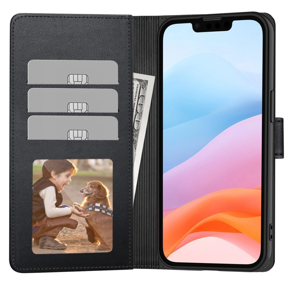 Pokrowiec etui z klapk� Tech-protect Wallet Czarne SAMSUNG Galaxy A26 5G / 2