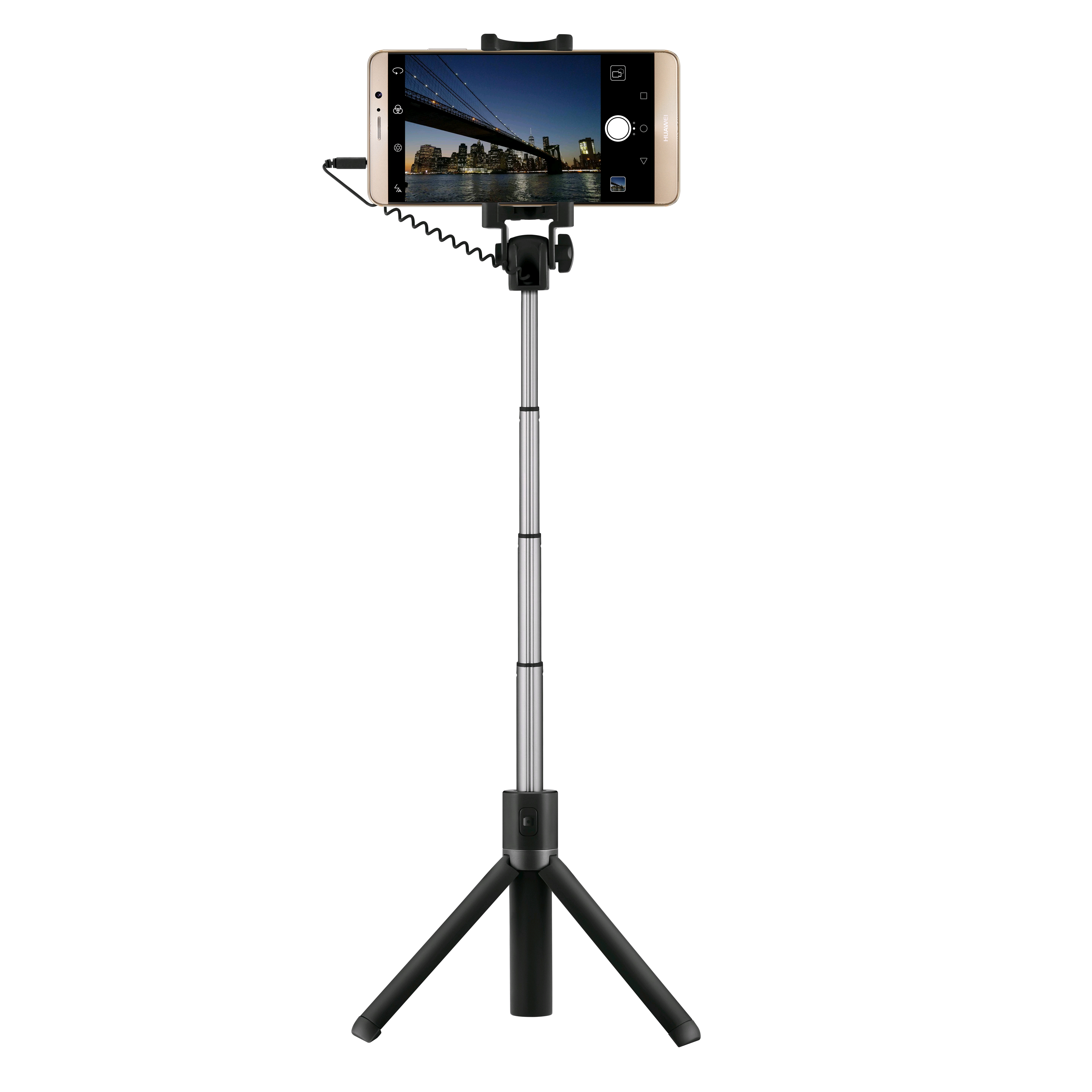 Statyw wysignik selfie Huawei AF14 Selfie Stick Statyw czarny MOTOROLA Moto E30 / 5