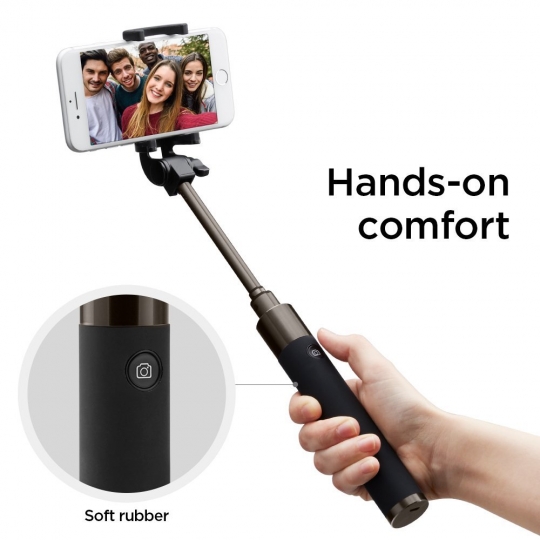 Statyw wysignik selfie Spigen S530W Selfie Stick czarny OnePlus 10 Pro / 2