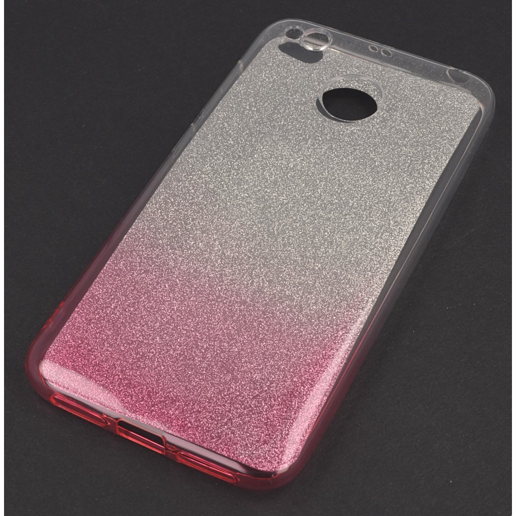 Pokrowiec etui z brokatem Bling Ombre różowe SAMSUNG Galaxy A5 2018 Pokrowiec etui z brokatem Bling Ombre różowe SAMSUNG Galaxy A5 2018