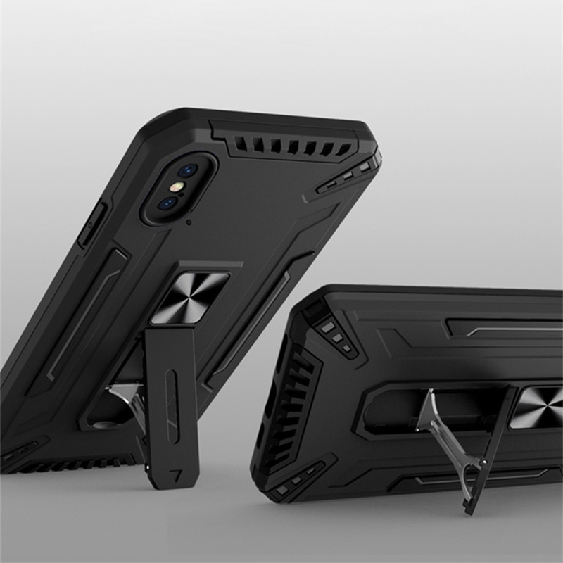 Pokrowiec etui pancerne Shock Armor Case czarne APPLE iPhone 12 Pro Max / 2