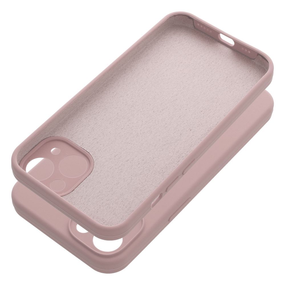 Pokrowiec etui Silicone 2mm jasnor�owe APPLE iPhone 13 / 3