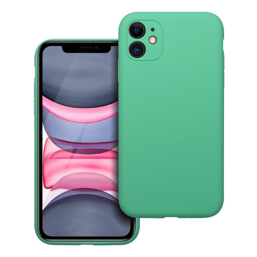 Pokrowiec etui Silicone 2mm mi�towe APPLE iPhone 11