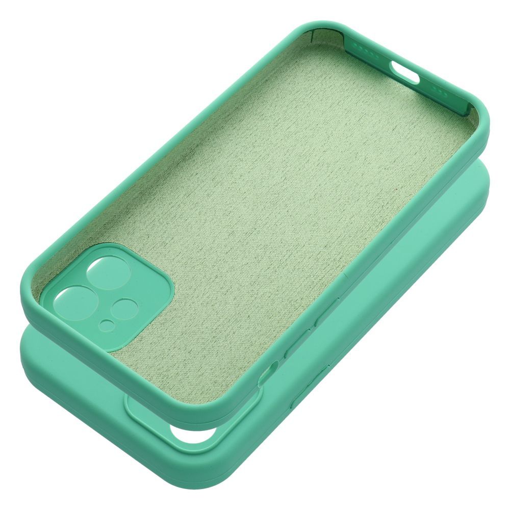 Pokrowiec etui Silicone 2mm mi�towe APPLE iPhone 12 / 5