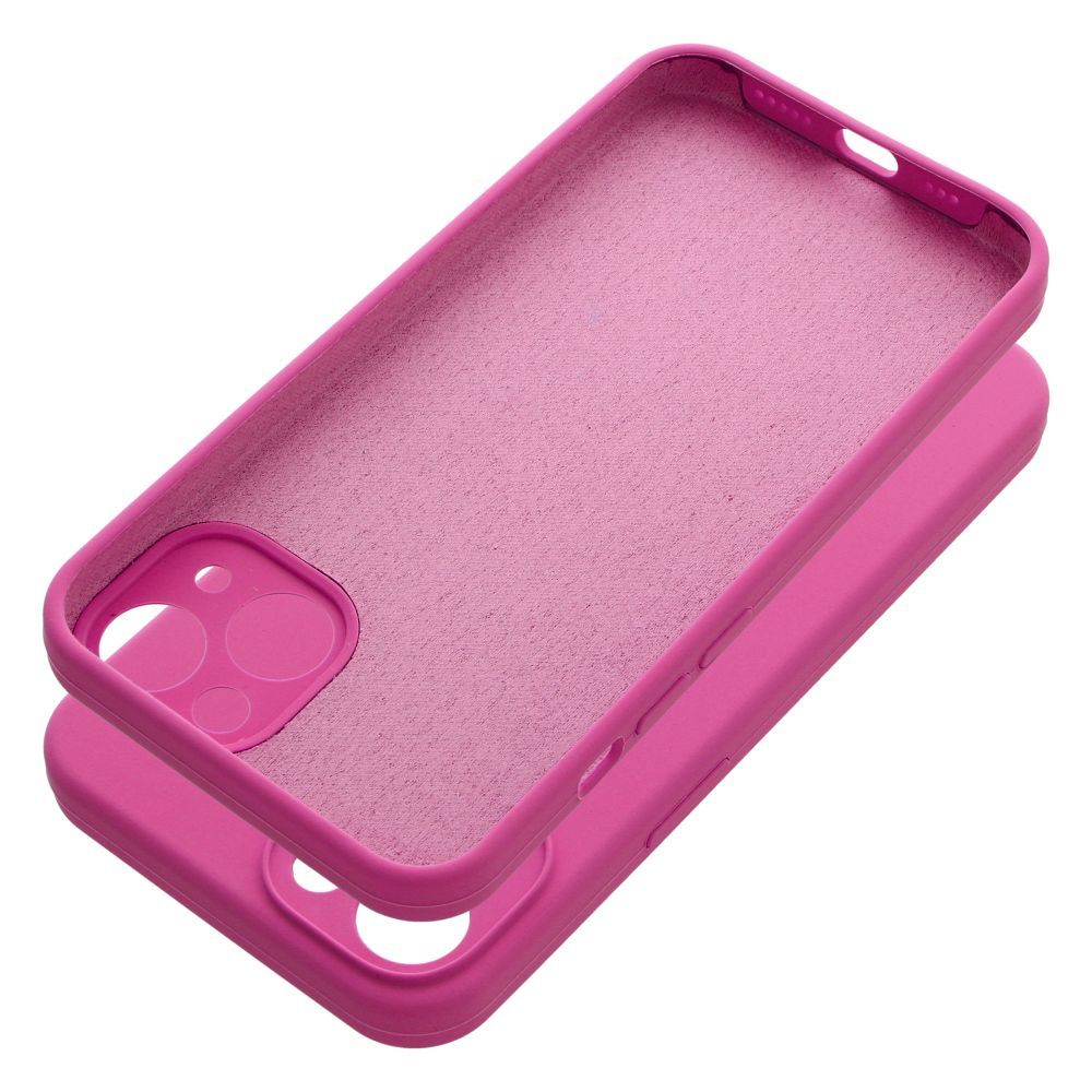 Pokrowiec etui Silicone 2mm rowe APPLE iPhone 13 / 2