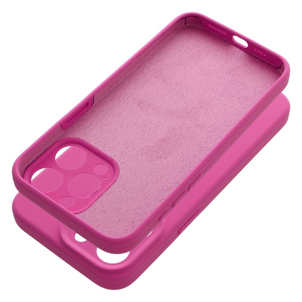 Pokrowiec etui Silicone 2mm r�owe APPLE iPhone 15 Pro Max / 4