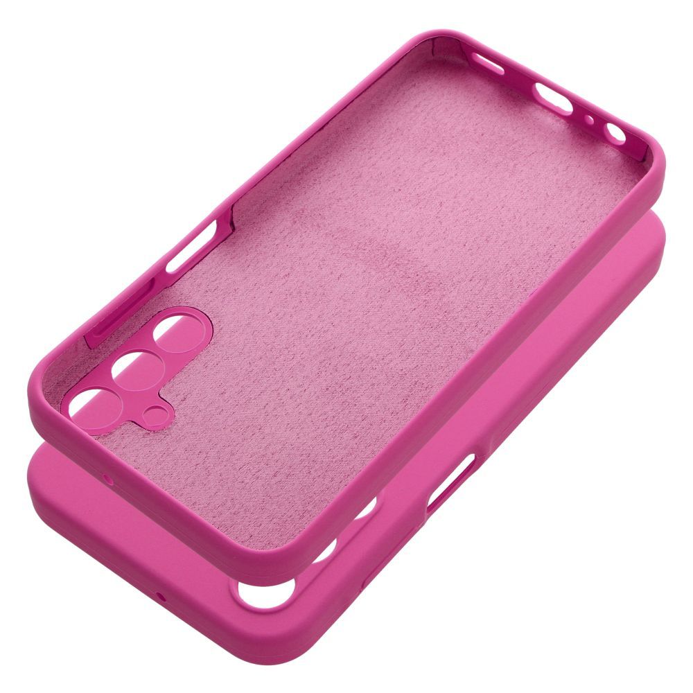 Pokrowiec etui Silicone 2mm r�owe SAMSUNG Galaxy A15 5G / 3