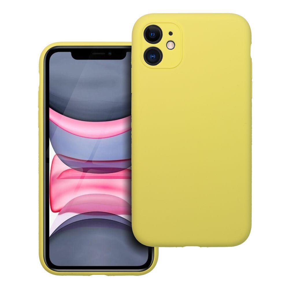 Pokrowiec etui Silicone 2mm ��te APPLE iPhone 11