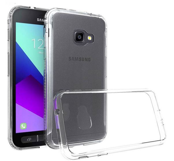 Pokrowiec silikonowe etui Back Case przeroczyste SAMSUNG Galaxy Xcover 4s