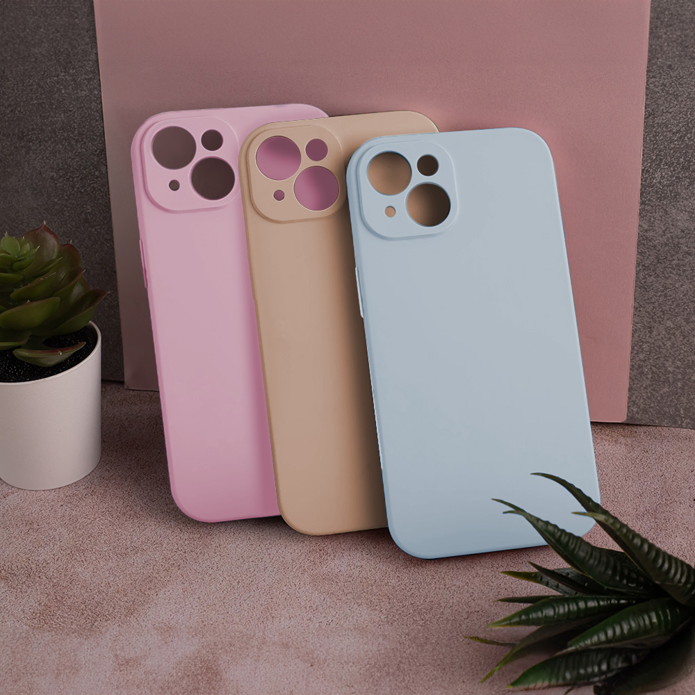 Pokrowiec silikonowe na ty� komfort be�owe MOTOROLA Moto G05 / 10