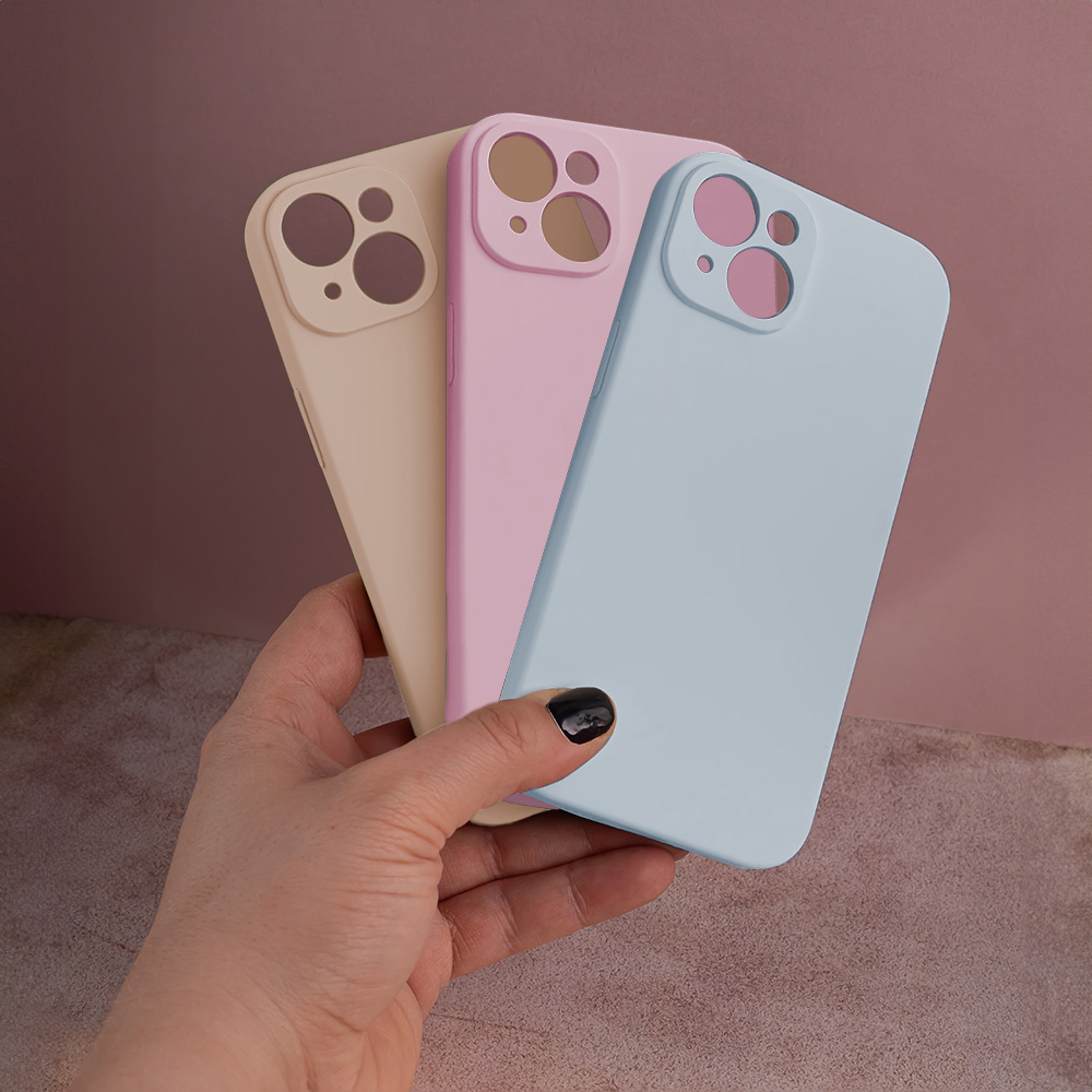 Pokrowiec silikonowe na ty� komfort be�owe MOTOROLA Moto G05 / 9