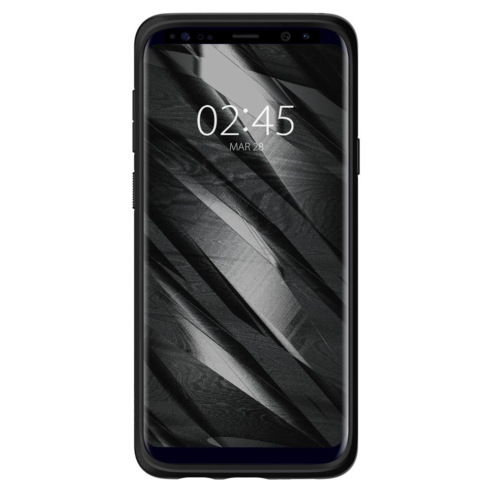 Pokrowiec etui SPIGEN Liquid AIR czarne SAMSUNG Galaxy S9 Plus / 8