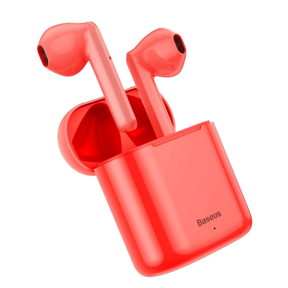 Suchawki Baseus W09 TWS czerwone APPLE iPhone 13 Pro Max / 5
