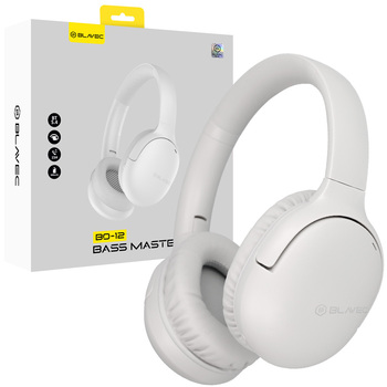Słuchawki bezprzewodowe nauszne Blavec BO-12 Bass Master białe Xiaomi Redmi 13C Słuchawki bezprzewodowe nauszne Blavec BO-12 Bass Master białe Xiaomi Redmi 13C