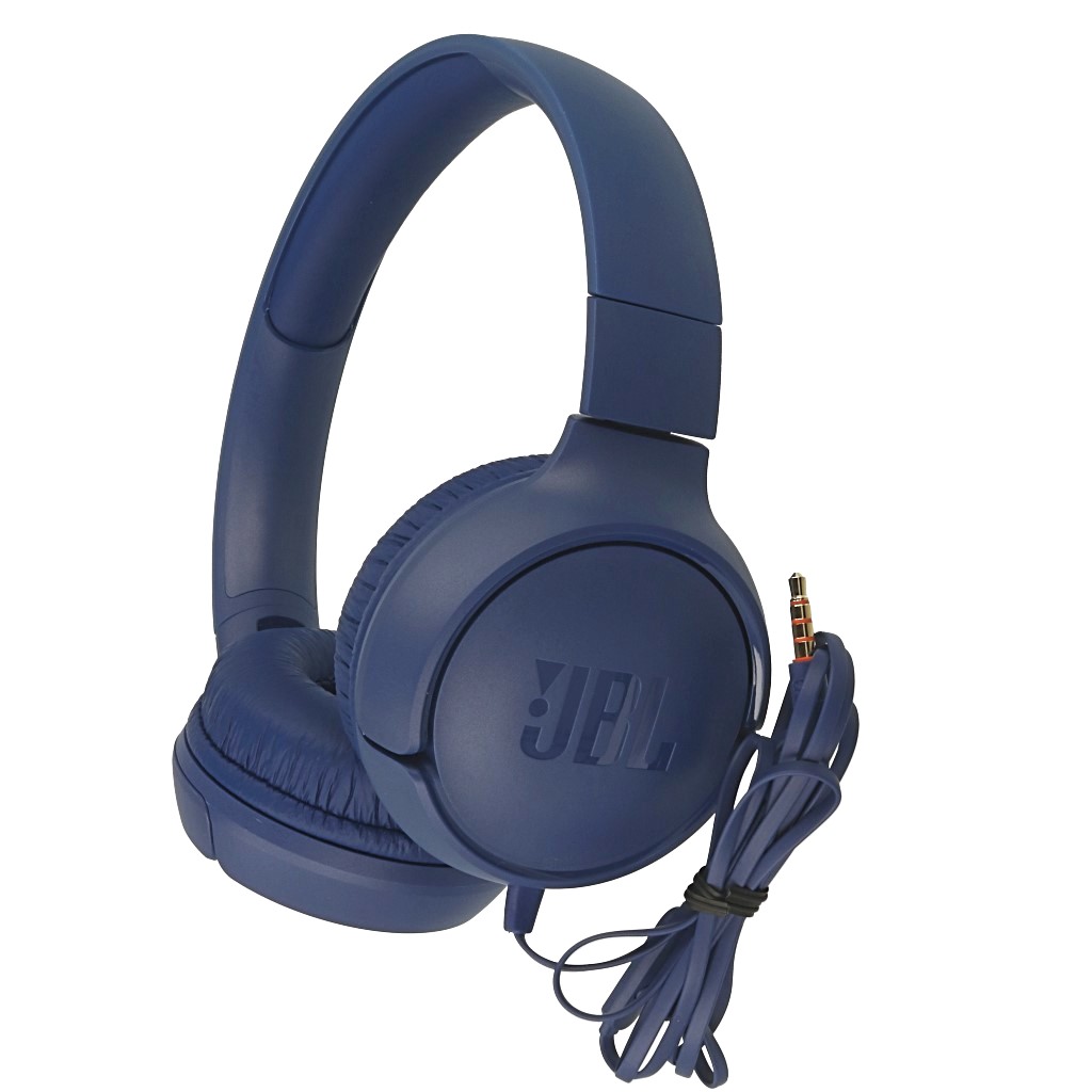 Suchawki nauszne przewodowe JBL Tune 500 niebieskie LG G3s / 9