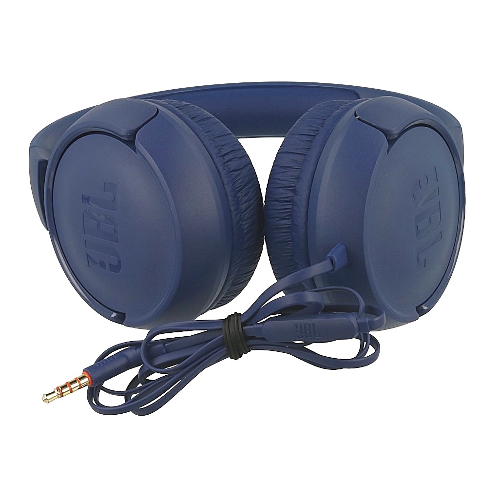 Suchawki nauszne przewodowe JBL Tune 500 niebieskie LG G2 Mini / 8