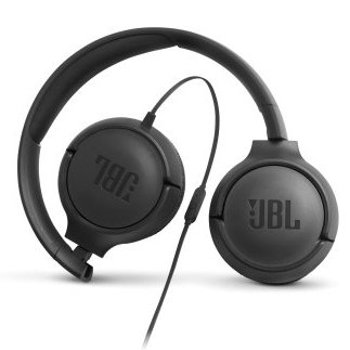 Suchawki nauszne przewodowe JBL Tune 500 czarne Vivo Y72 5G / 4