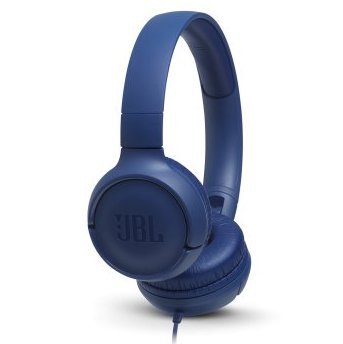 Suchawki nauszne przewodowe JBL Tune 500 niebieskie Realme C3