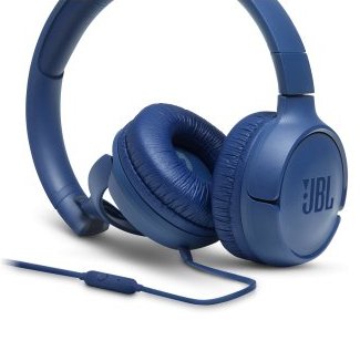 Suchawki nauszne przewodowe JBL Tune 500 niebieskie ASUS Zenfone 3 Zoom / 5