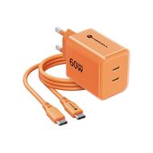 ładowarka sieciowa Forcell VT-60 F-Energy AVS 60W GaN III Crystal Color 2xUSB-C + kabel 1 m pomarańczowa do SAMSUNG Galaxy S23 ładowarka sieciowa Forcell VT-60 F-Energy AVS 60W GaN III Crystal Color 2xUSB-C + kabel 1 m pomarańczowa do SAMSUNG Galaxy S23